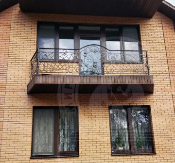 Кованый балкон №160