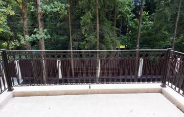 Кованое балконное ограждение №167