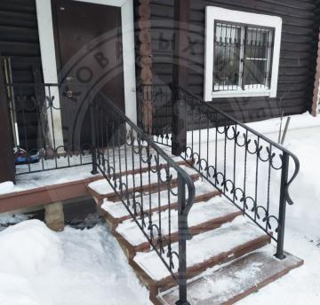 Кованые перила. Индивидуальный проект. №438