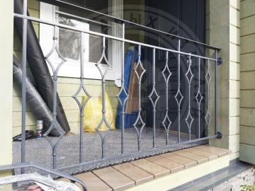 Кованые перила. Индивидуальный проект. №436