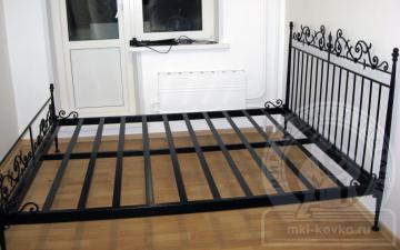 Кованая кровать, размер 180×200 №51