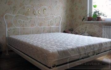 Кованая кровать, размер 180×200 №53
