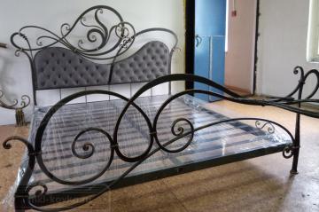 Кованая кровать, размер 180×200 №64