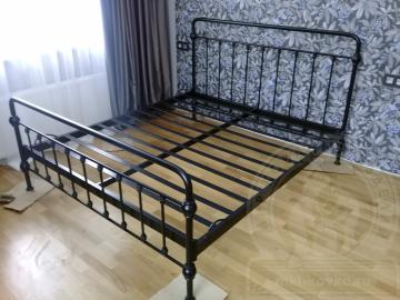 Кованая кровать, размер 180×190 №67