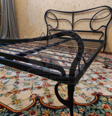 Кованая кровать, размер 180×200 №74
