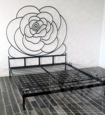Кованая кровать, размер 180×200 №60