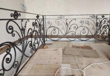 Кованые перила. Индивидуальный проект. №437