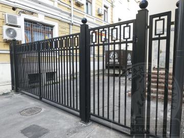 Сварной забор, ворота и калитка №15