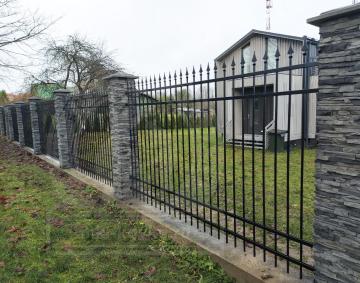 Сварной забор, ворота и калитка №17