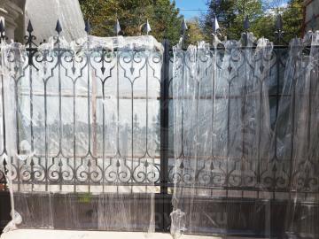 Кованые ворота № 315. Воссозданы по образцу