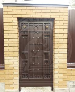Кованая калитка № 317
