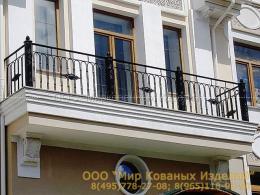 Кованое балконное ограждение №38 от 13 000 руб. за пог.м.