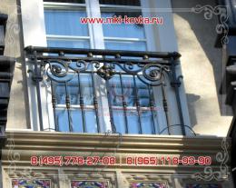Кованое балконное ограждение №70 от 18 000 руб. за пог.м.