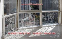 Кованое балконное ограждение №168