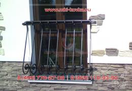 Кованое балконное ограждение №91