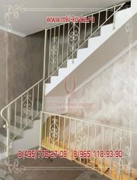 Кованые перила для лестницы №362 фото 1