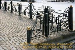 Кованый забор №179 от 12 700 руб. за м2