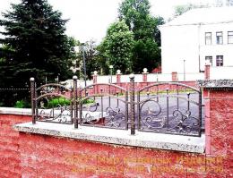 Кованый забор №139 от 8 000 за м2