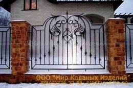 Кованый забор №133 от 7 000 руб. за м2