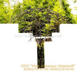 Кованый забор №127 от 12 000 руб. за м2