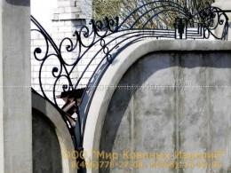 Кованый забор №118 от 7 800 руб. за пог.м.