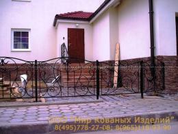 Кованый забор №110 от 8 000 руб. за м2