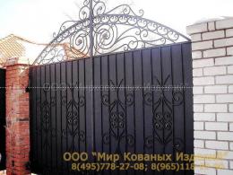 Кованые ворота №145 от 9 000 руб. за м2