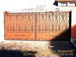 Кованые ворота №121 от 10 800 руб. за м2