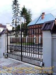 Кованые ворота №112 от 11 000 руб. за м2